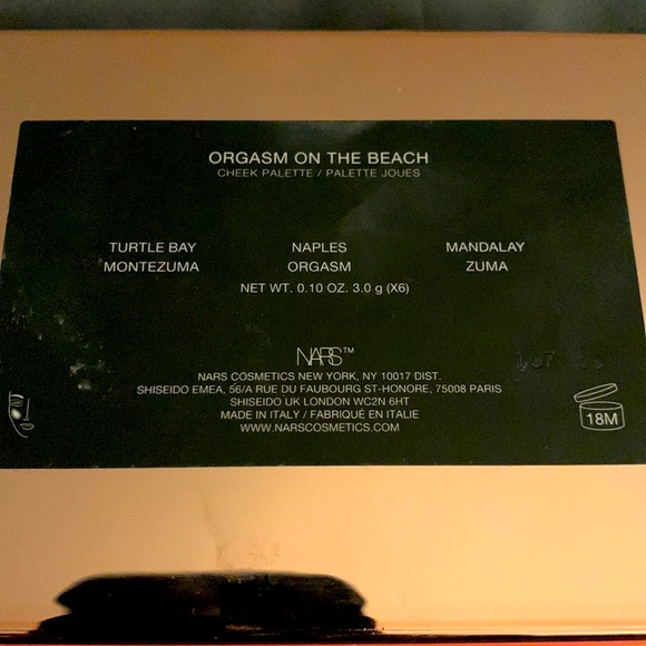 Nars orgasm on the beach palette - Picture 4 of 4